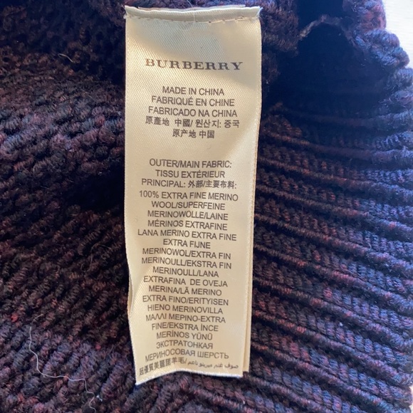 Burberry ombré wool crewneck - Picture 6 of 6